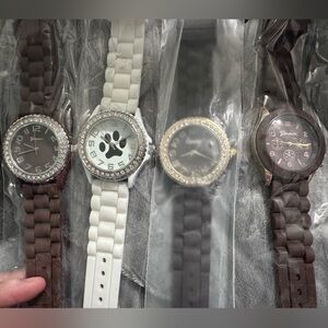 1 - Geneva Large Round Face Watch (4 options)